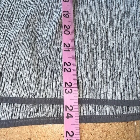 Pure Jill Womens Abstract Pattern 3/4 Sleeve Knit Top Gray Size S Lightweight - Picture 8 of 8